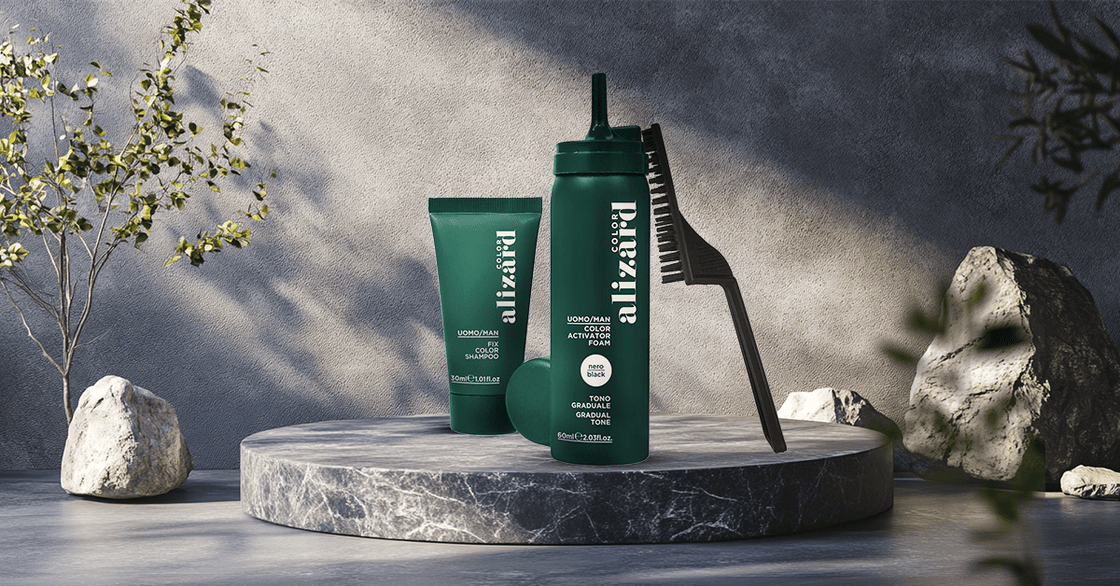 Natural Gray Reduction + Scalp Health Kit BROWN - My Hair Science