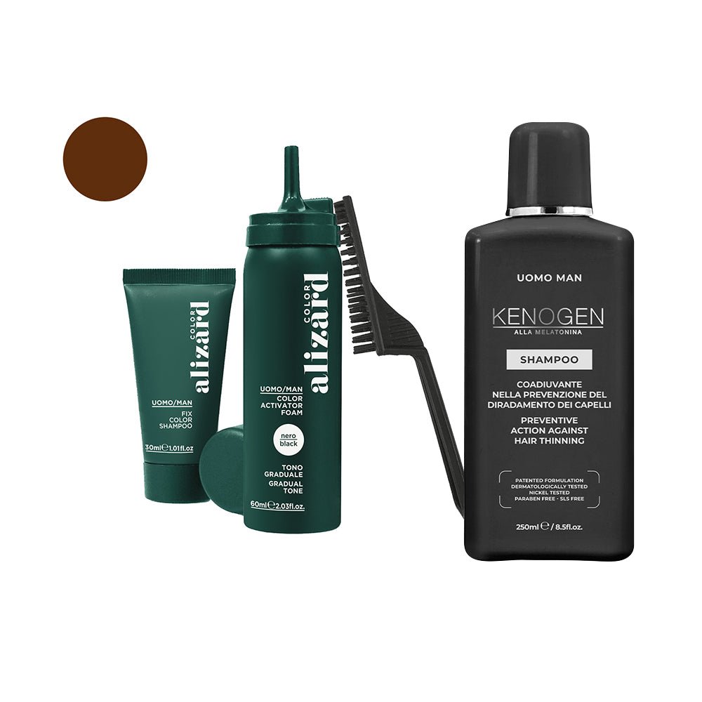 Total Hair Strength + Color Revival Kit for Men - My Hair Science