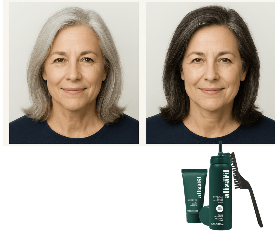 Women's Gray Hair & Scalp Strength Kit - My Hair Science