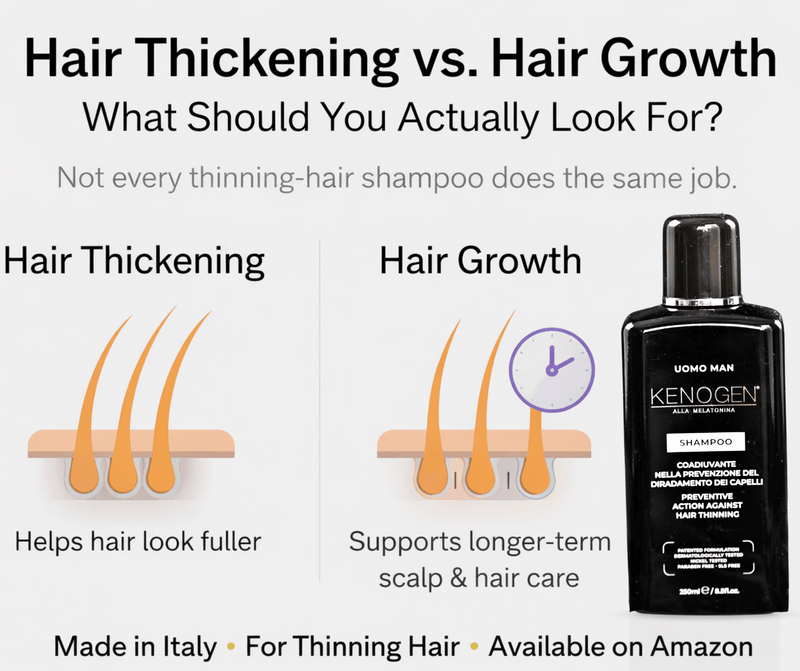 Hair Thickening vs. Hair Growth: What’s the Difference and What Should You Look For? - My Hair Science