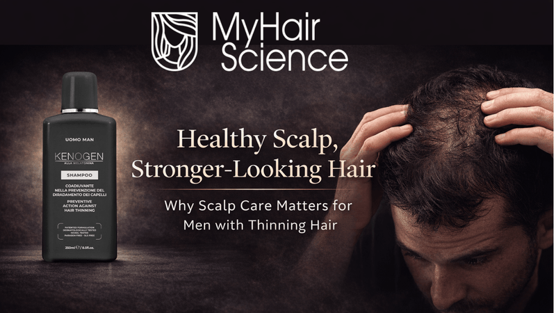 Healthy Scalp, Stronger-Looking Hair: Why Scalp Care Matters for Men with Thinning Hair - My Hair Science