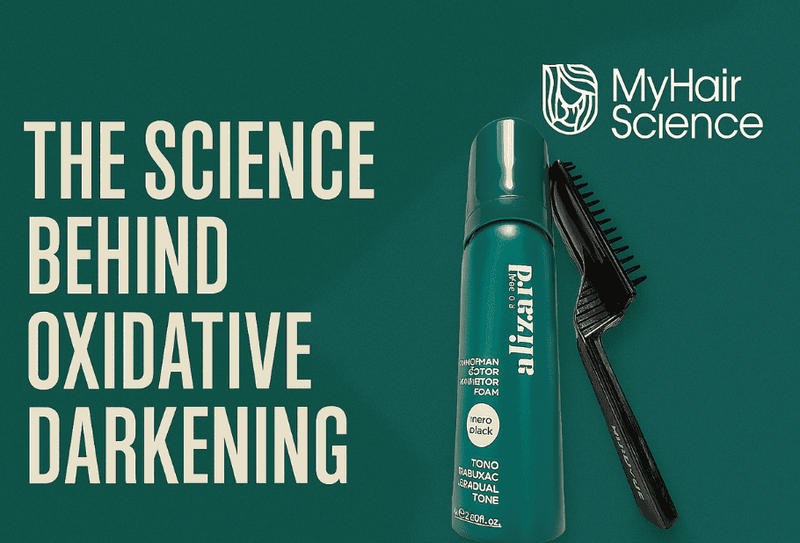 How to Gradually Darken Gray Hair Without Dye: Understanding Oxidative Hair Coloring - My Hair Science