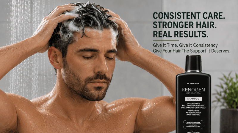 Why Thinning Hair Needs Consistent Support: What Men Should Know Before Giving Up Too Soon - My Hair Science