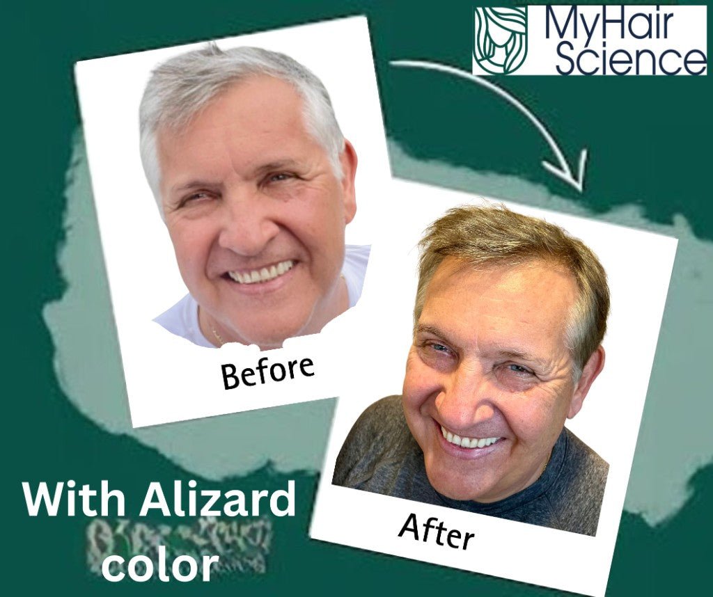 Alizard Brown gray-blending result