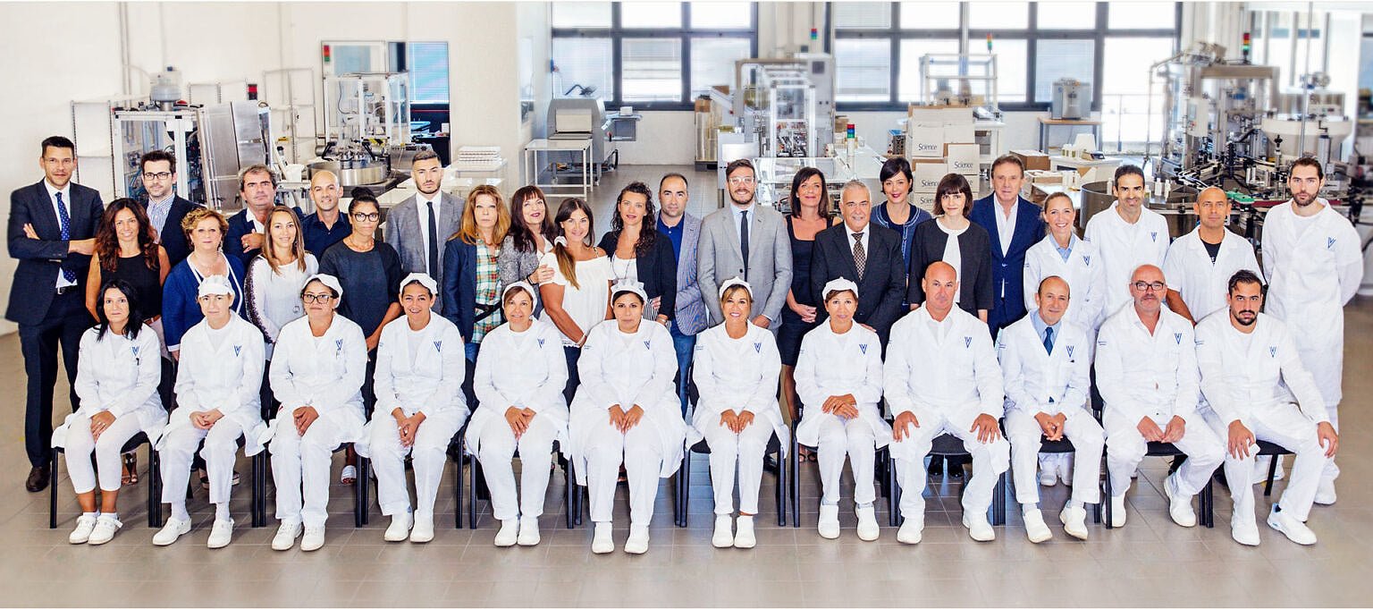Vivipharma hair and scalp care laboratory team